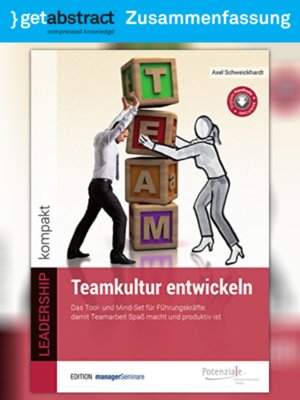 cover image of Teamkultur entwickeln (Zusammenfassung)